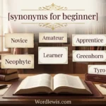 synonyms for beginner