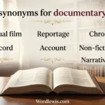 synonyms for documentary