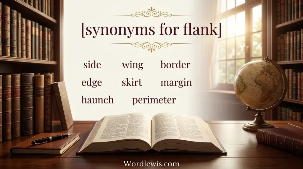 synonyms for flank