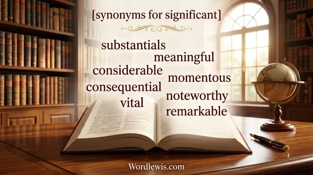 synonyms for significant