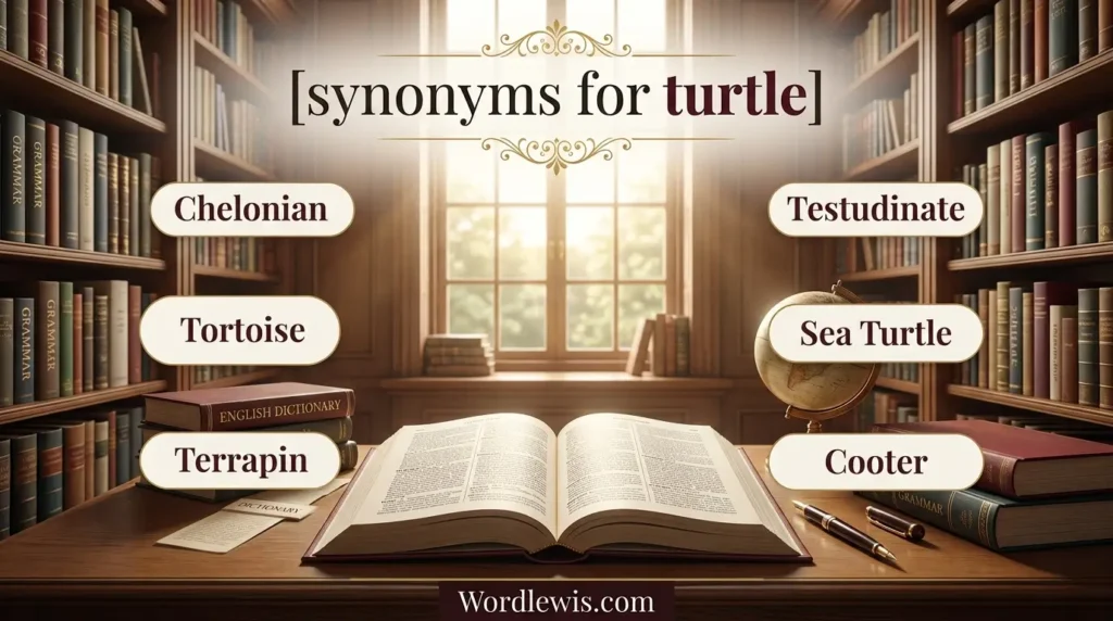 synonyms for turtle