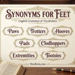 synonyms for feet