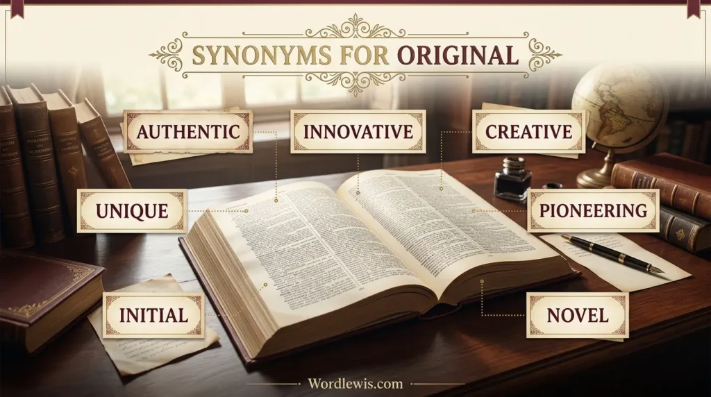 synonyms for original